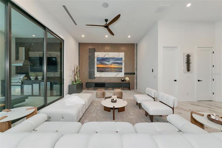 Furnished interior view inside a new home in , Sarasota (Image 8). Furnished interior view inside a new home in , Sarasota (Image 8).