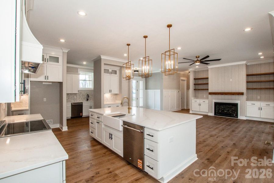 Furnished interior view inside a new home in , Lincolnton (Image 11). Furnished interior view inside a new home in , Lincolnton (Image 11).