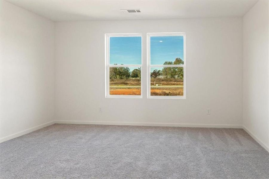 Spacious, unfurnished interior of a new home in The Ridge at Twin Rivers, Covington (Image 27). Spacious, unfurnished interior of a new home in The Ridge at Twin Rivers, Covington (Image 27).