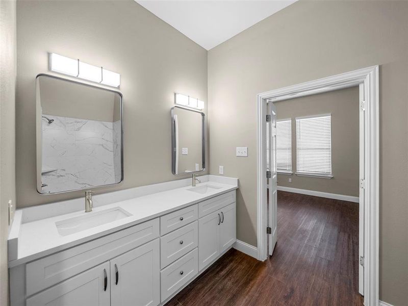 Furnished interior view inside a new home in , McKinney (Image 7).