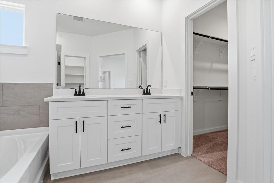 Furnished interior view inside a new home in Foxtail Palms, Manvel (Image 13).