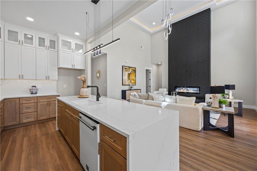 Furnished interior view inside a new home in , Athens (Image 9).