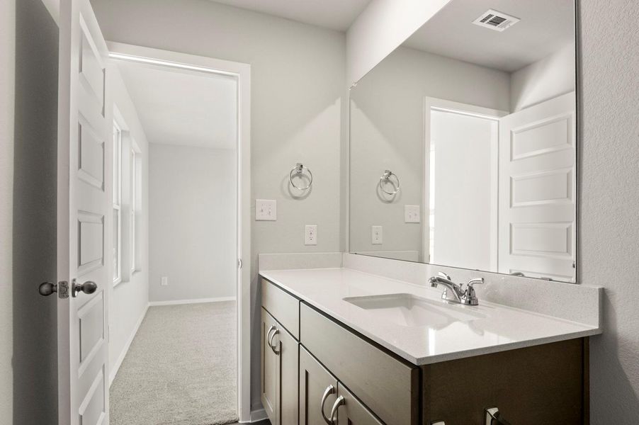 Furnished interior view inside a new home in Harvest Ridge, Elgin (Image 13).