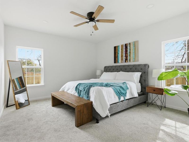 Furnished interior view inside a new home in , Fort Worth (Image 14).