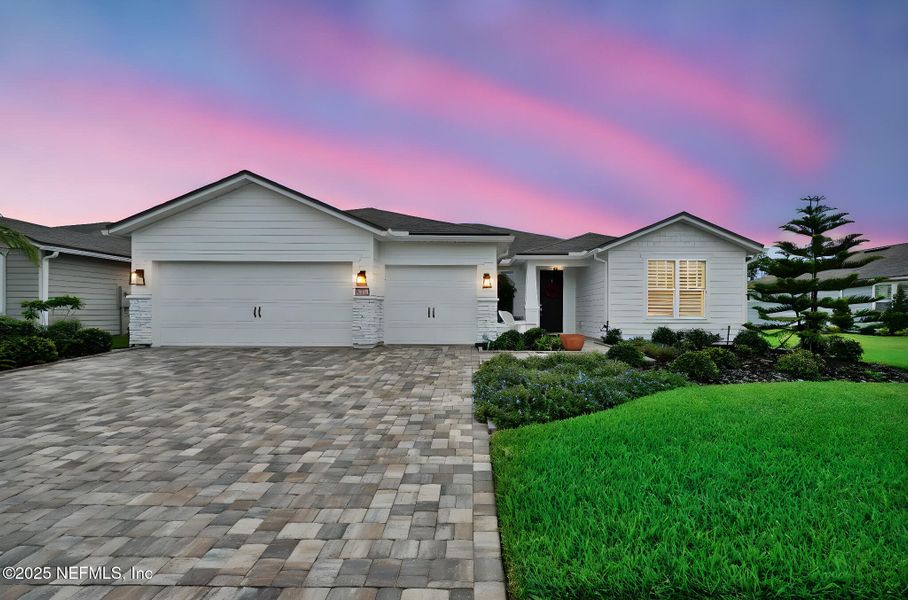 Front exterior of a new home in , Jacksonville, FL, highlighting curb appeal (Image 1). Front exterior of a new home in , Jacksonville, FL, highlighting curb appeal (Image 1).