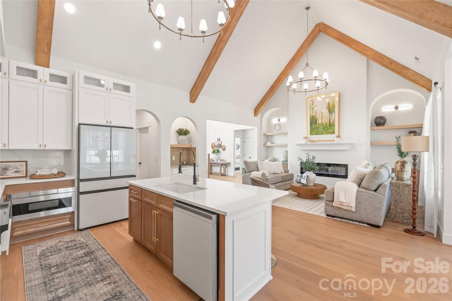 Furnished interior view inside a new home in , Waxhaw (Image 18). Furnished interior view inside a new home in , Waxhaw (Image 18).