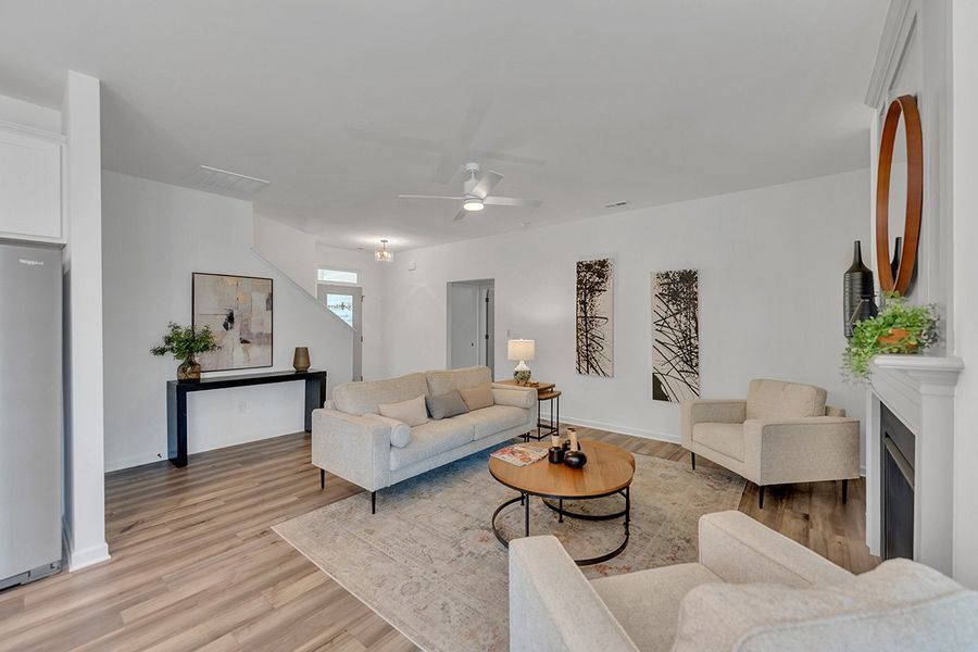 Representative furnished interior of a home built from the Blossom by Great Southern Homes in Oak Hollow, Longs (Image 12).
