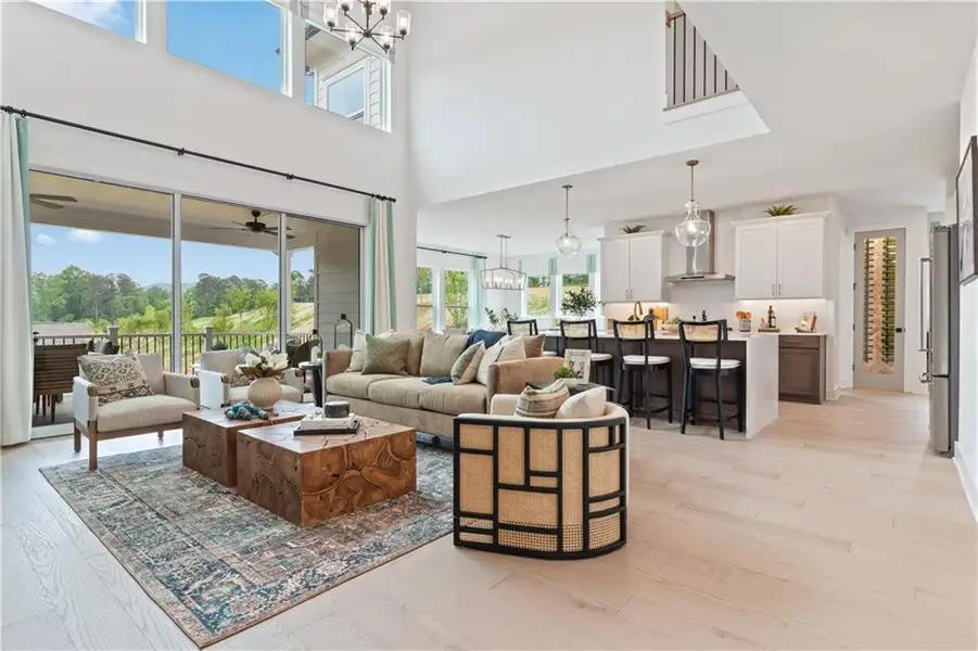 Furnished interior view inside a new home in Havencroft, Woodstock (Image 5).