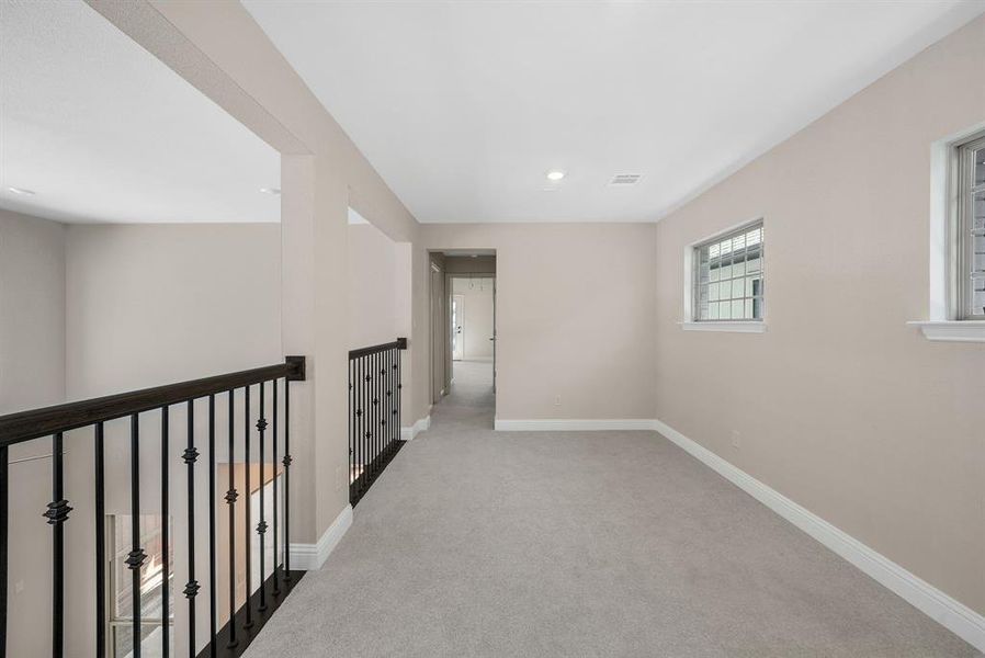 Spacious, unfurnished interior of a new home in Fields Villas - Darling Homes, Frisco (Image 28).