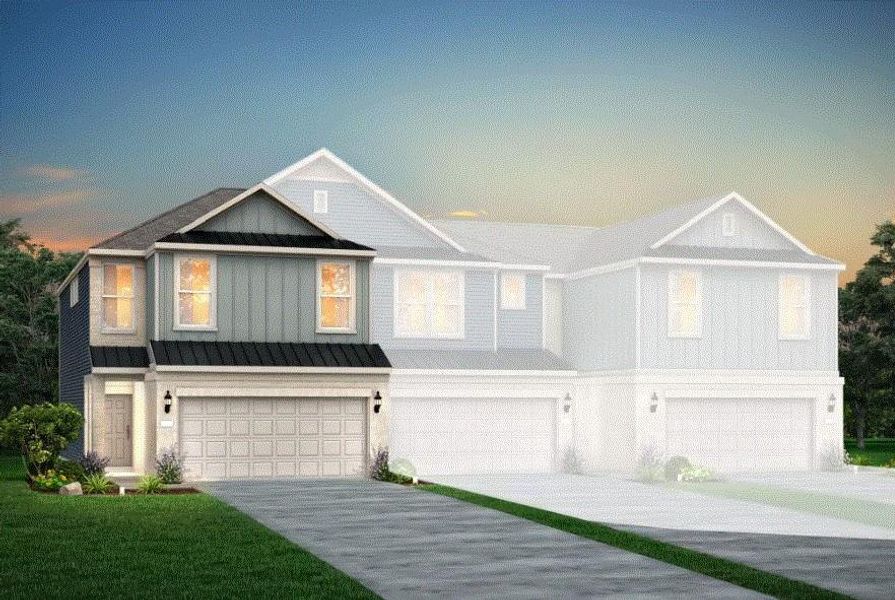 Pulte Homes, Duncan exterior, rendering