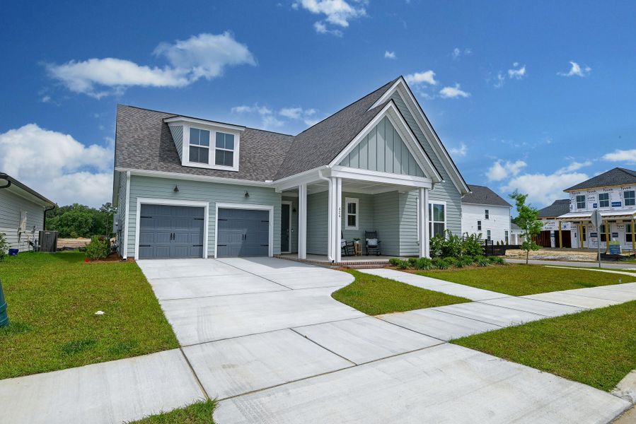 Front exterior of a new home in , Charleston, SC, highlighting curb appeal (Image 28).
