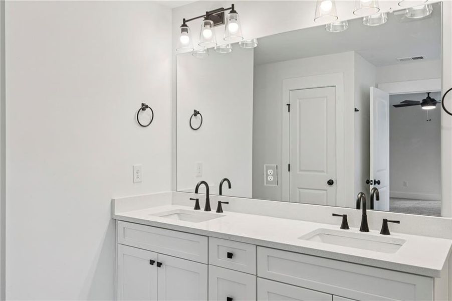 Furnished interior view inside a new home in , Decatur (Image 3).