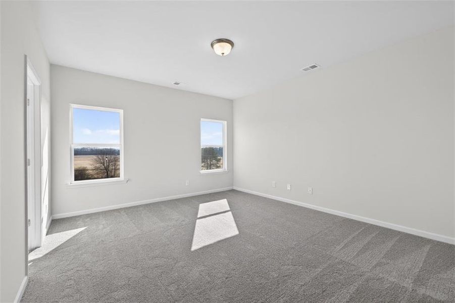 Spacious, unfurnished interior of a new home in Townes At The Stiles, Cartersville (Image 16).
