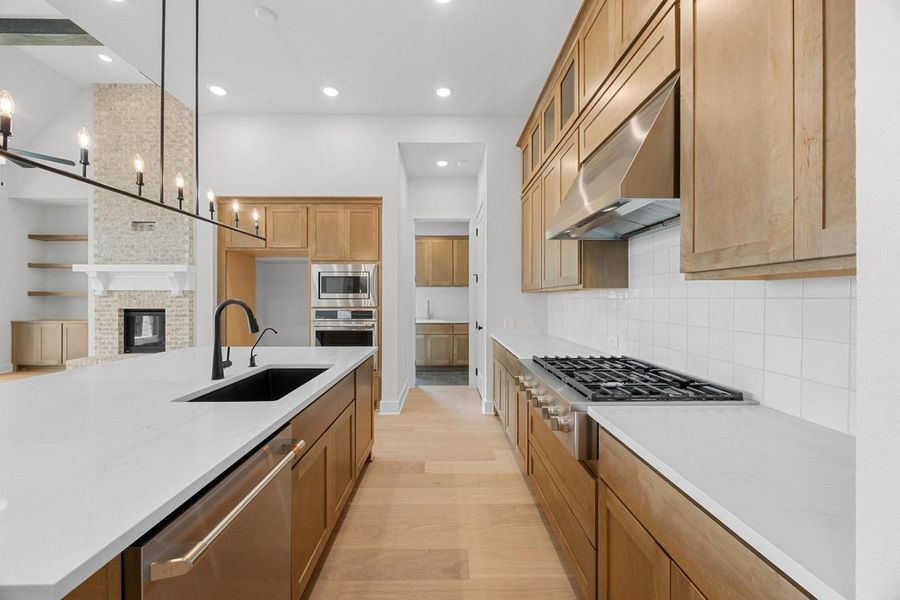 Furnished interior view inside a new home in Parkside On The River: 60ft. lots, Georgetown (Image 4). Furnished interior view inside a new home in Parkside On The River: 60ft. lots, Georgetown (Image 4).