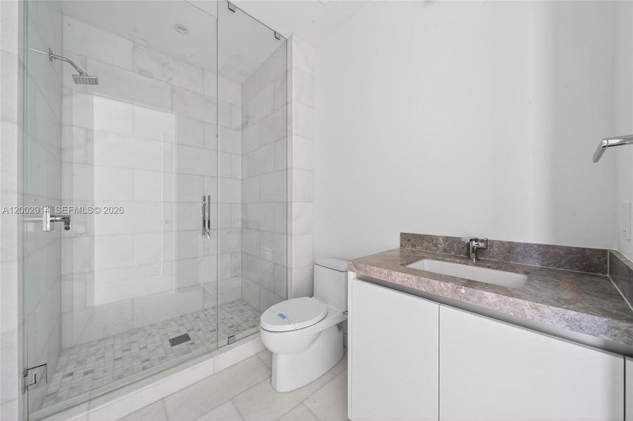 Furnished interior view inside a new home in , Miami (Image 14).