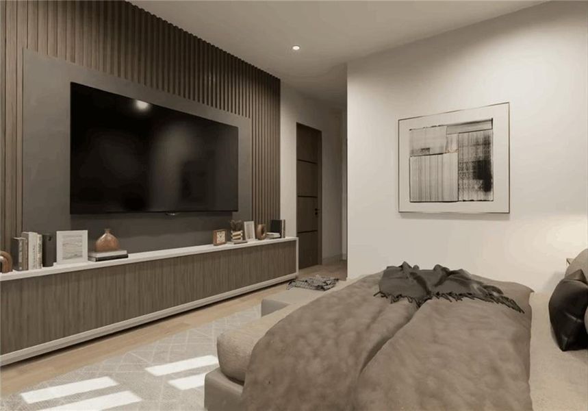 Furnished interior view inside a new home in , Fairburn (Image 14).