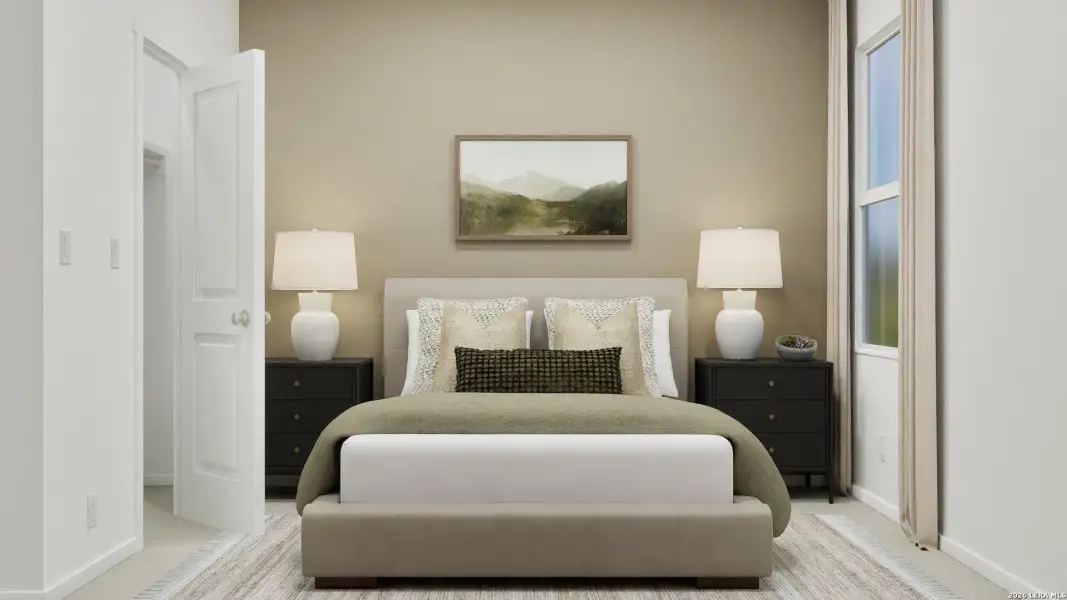 Furnished interior view inside a new home in Stone Garden, Elmendorf (Image 24).