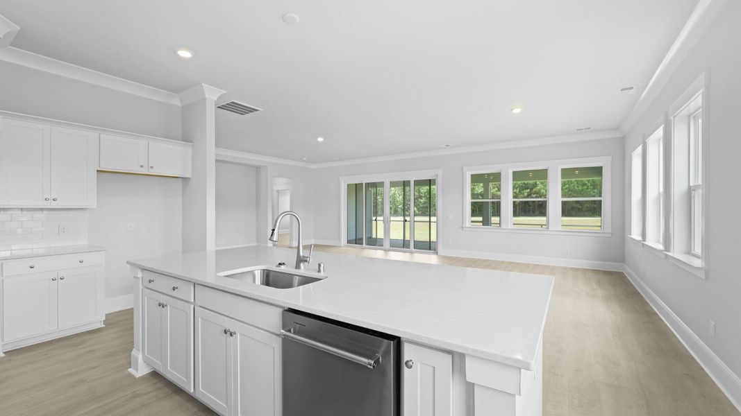 Furnished interior view inside a new home in Berkeley Bay, Ridgeville (Image 5).