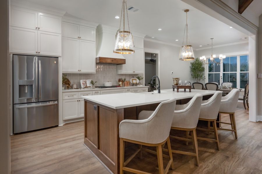 Furnished interior view inside a new home in Windmill Hill, Bryan (Image 45).