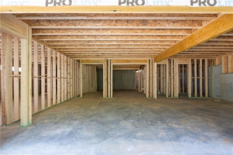 In-progress construction of a new home in , Fairburn, GA (Image 50).