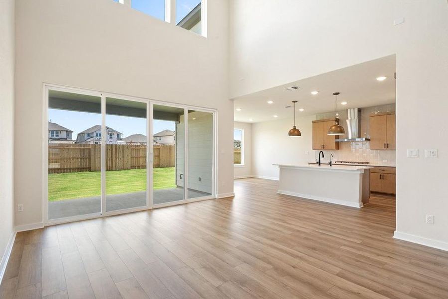Spacious, unfurnished interior of a new home in Lariat, Liberty Hill (Image 18). Spacious, unfurnished interior of a new home in Lariat, Liberty Hill (Image 18).