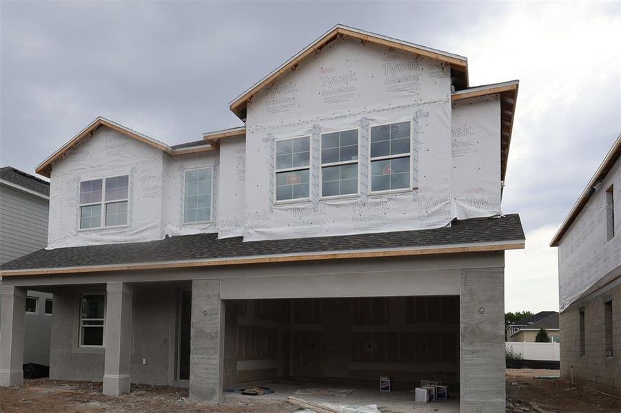 In-progress construction of a new home in Estates at Rivercrest, Sanford, FL (Image 5).