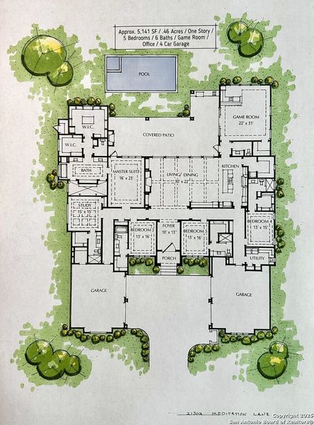 2D floor plan layout of this home in , San Antonio, TX (Image 2). 2D floor plan layout of this home in , San Antonio, TX (Image 2).