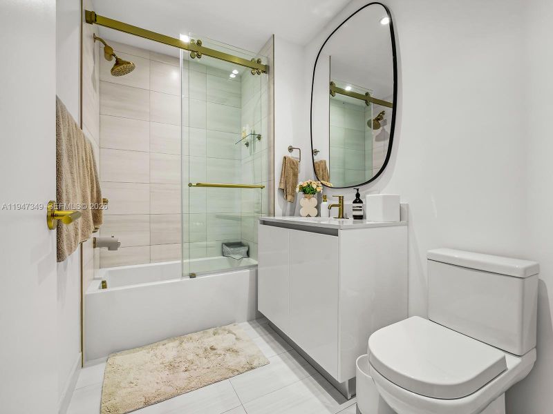 Furnished interior view inside a new home in Mr. C Residences, Miami (Image 6).