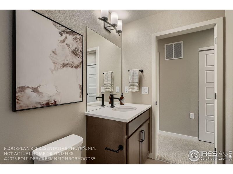 Furnished interior view inside a new home in Baseline, Broomfield (Image 4). Furnished interior view inside a new home in Baseline, Broomfield (Image 4).