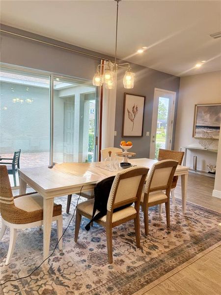 Furnished interior view inside a new home in Serenade at Ovation, Winter Garden (Image 6).