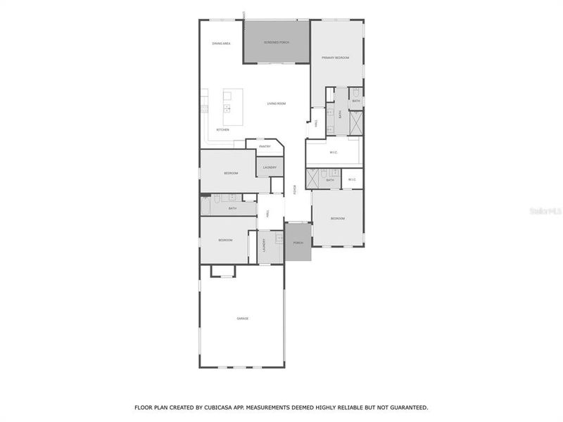 2D floor plan layout of this home in , Auburndale, FL (Image 5). 2D floor plan layout of this home in , Auburndale, FL (Image 5).