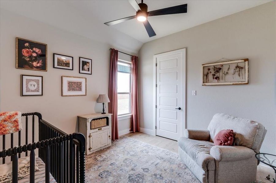 Furnished interior view inside a new home in , Godley (Image 29).