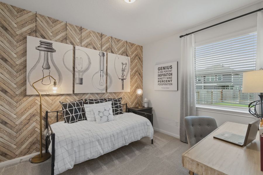 Furnished interior view inside a new home in Woodforest, Montgomery (Image 12).