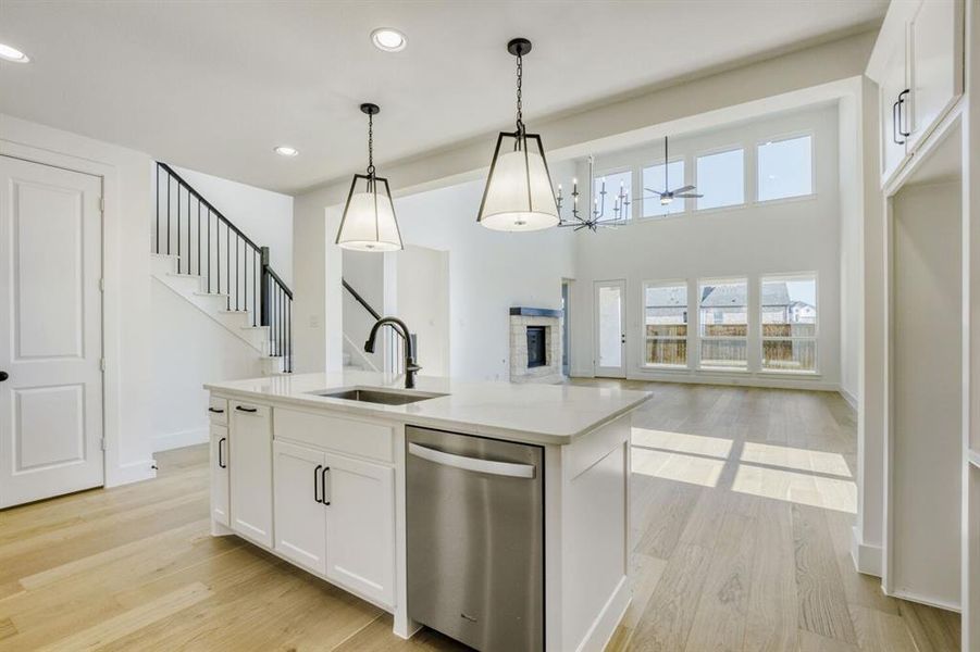 Furnished interior view inside a new home in Ten Mile Creek, Celina (Image 7).