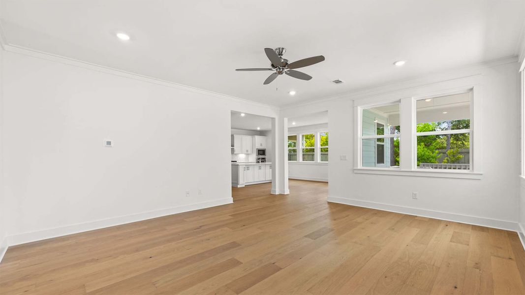 Spacious, unfurnished interior of a new home in Parkside, Santa Rosa Beach (Image 19).