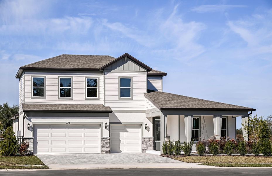 Representative exterior photo of a completed home built from the Mahogany Grand by Pulte Homes in Riversong, Parrish, FL (Image 22).
