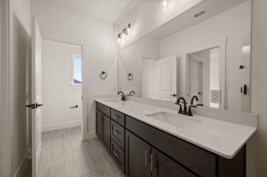 Furnished interior view inside a new home in Enclave at Chadwick Farms, Northlake (Image 9).
