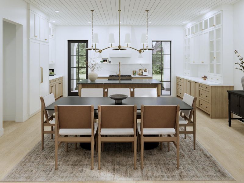 Furnished interior view inside a new home in , Lake Worth (Image 58).