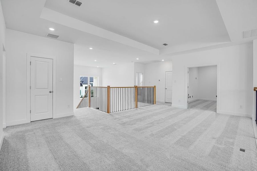 Spacious, unfurnished interior of a new home in Avalon at Cypress, Cypress (Image 20).