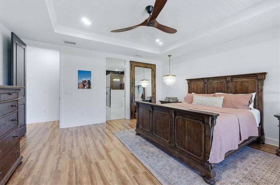 Furnished interior view inside a new home in , Sarasota (Image 38).
