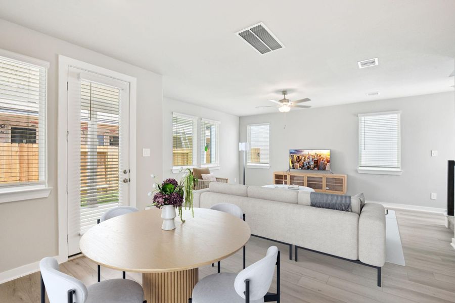 Photo is not of the actual home, but is an inspirational photo of builder’s model home and may depict options, furnishings, and/or decorator features that are not included Photo is not of the actual home, but is an inspirational photo of builder’s model home and may depict options, furnishings, and/or decorator features that are not included