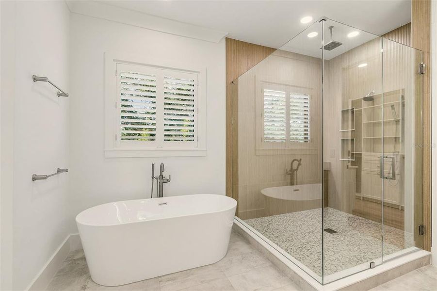 Furnished interior view inside a new home in , Tampa (Image 19).