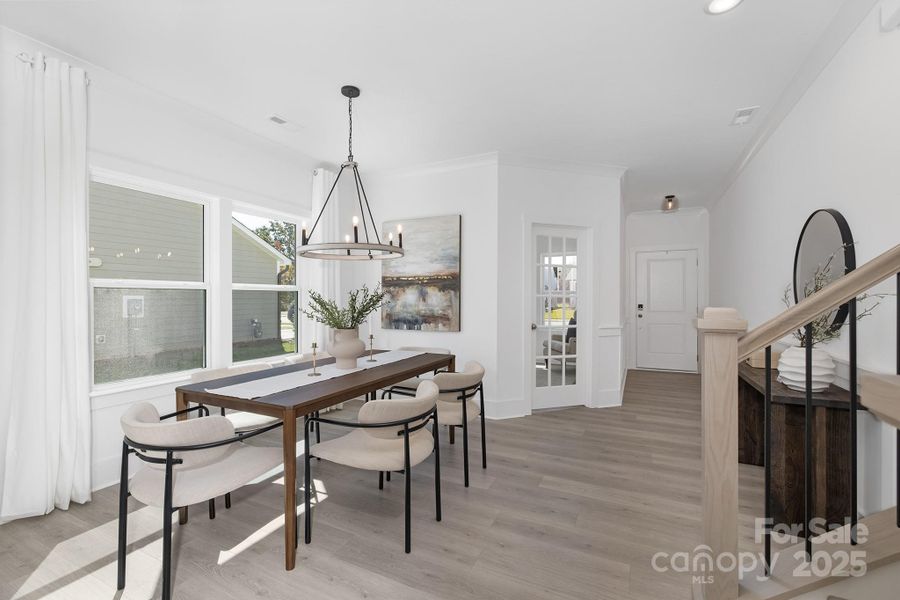 Furnished interior view inside a new home in , Monroe (Image 29). Furnished interior view inside a new home in , Monroe (Image 29).