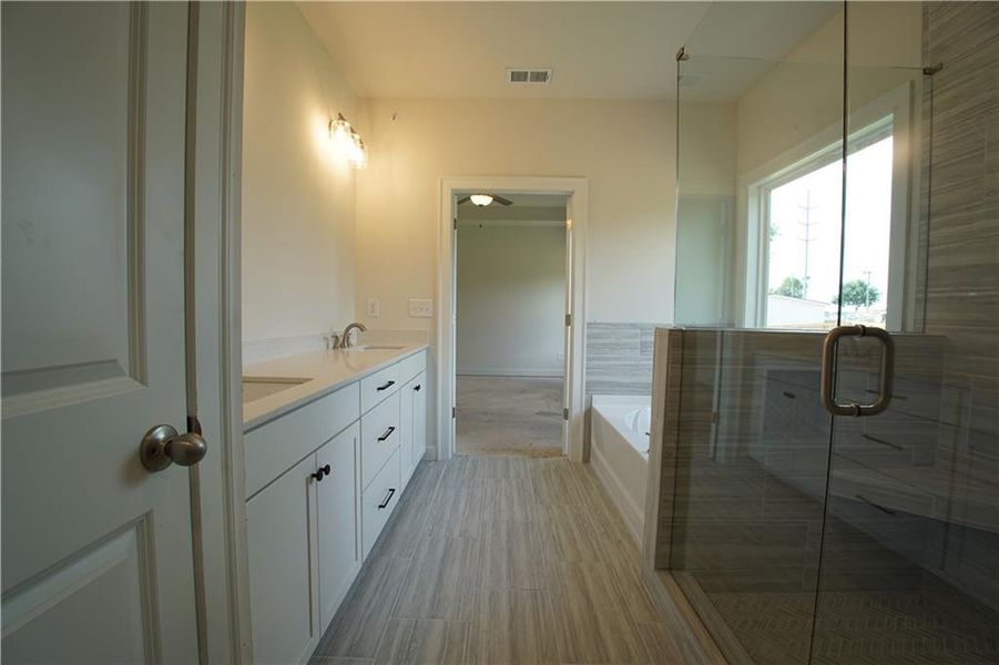 Furnished interior view inside a new home in , Marietta (Image 2). Furnished interior view inside a new home in , Marietta (Image 2).
