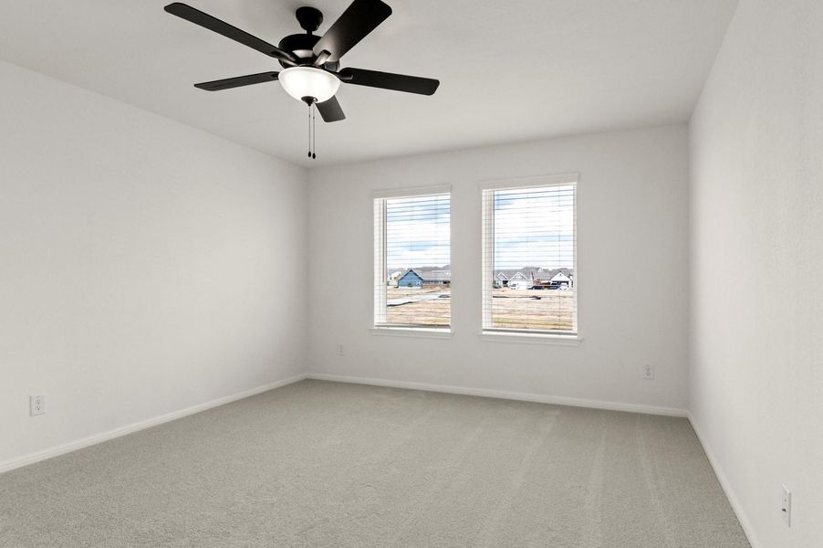 Spacious, unfurnished interior of a new home in Trace, San Marcos (Image 14).
