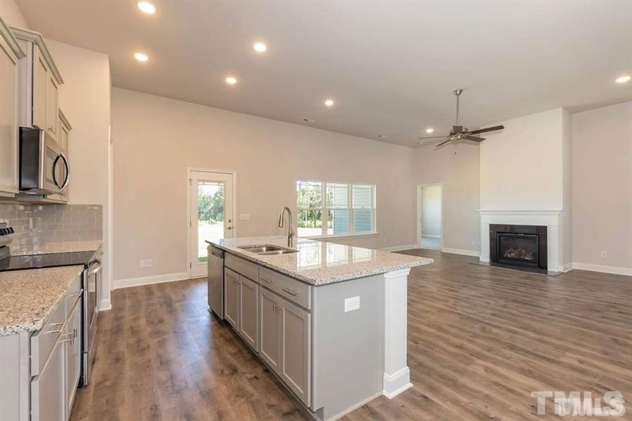 Furnished interior view inside a new home in Williams Grove, Bailey (Image 3).