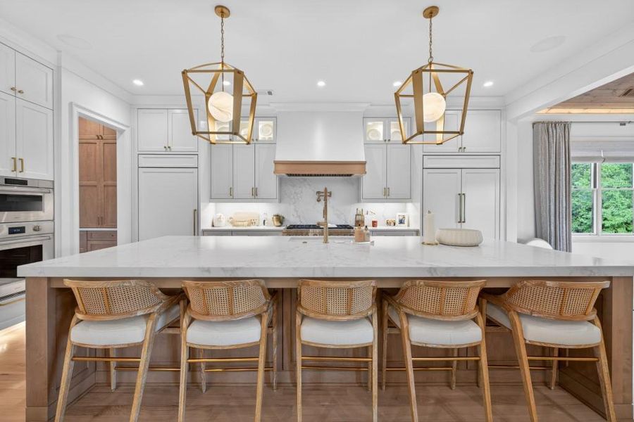 Furnished interior view inside a new home in , Braselton (Image 8).