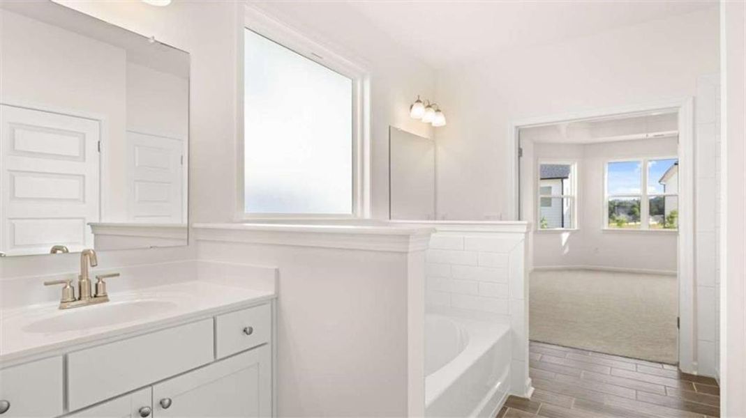 Furnished interior view inside a new home in Wildwood, Covington (Image 8).