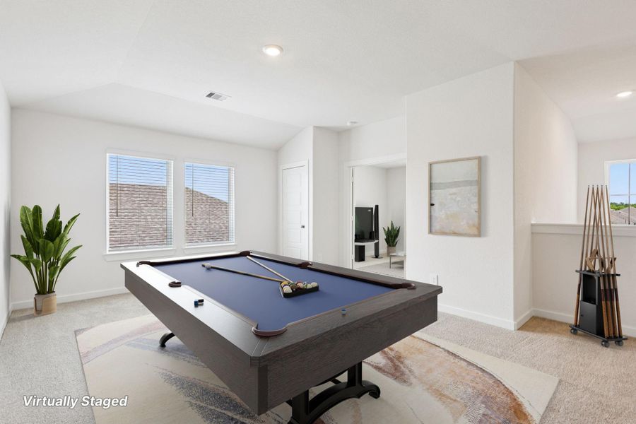 Furnished interior view inside a new home in Southwinds, Baytown (Image 19).