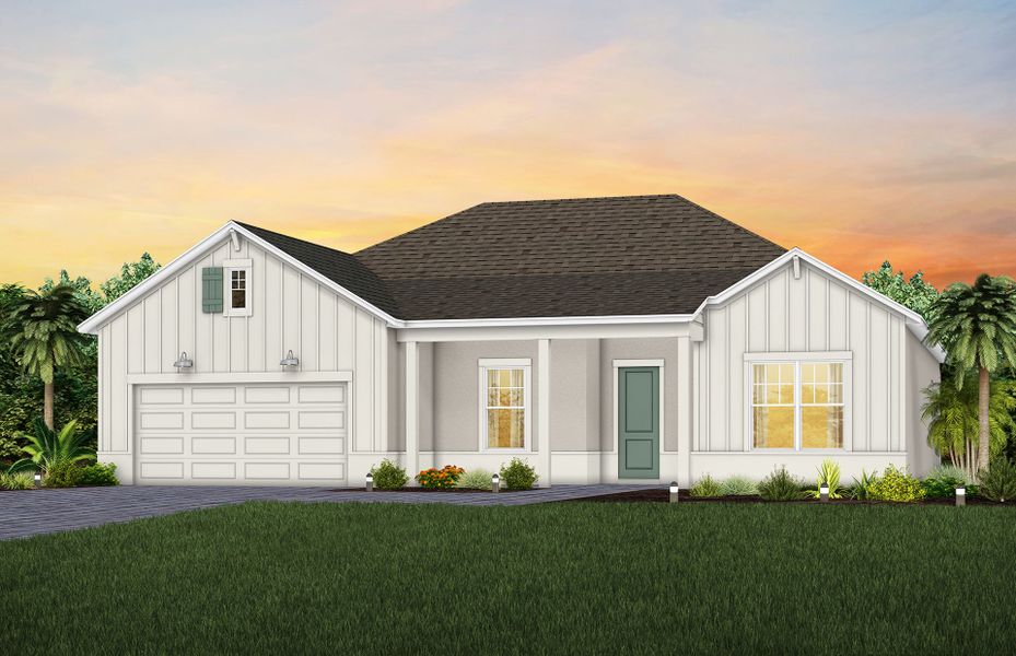 Representative exterior photo of a completed home built from the Stardom by Del Webb in Del Webb Sunbridge, St. Cloud, FL (Image 26).